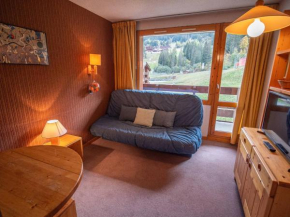 Studio skis aux pieds, animaux admis, balcon sud - FR-1-356-522 Valmorel